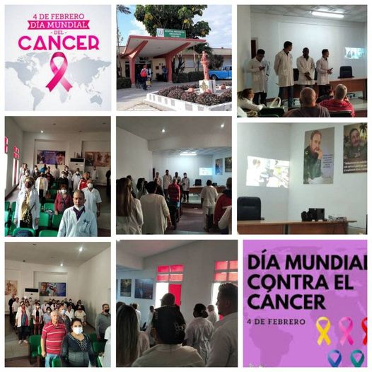 Realiza el Hospital Oncológico María Curie de #Camagüey matutino especial por el día Internacional de la Lucha Contra el Cáncer